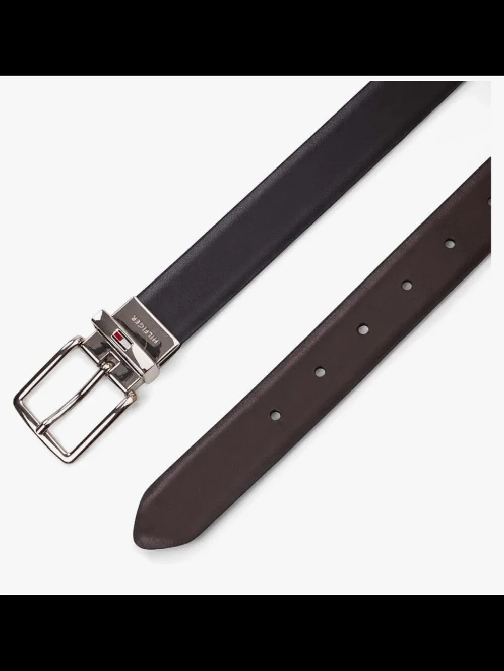 Tommy Hilfiger SEALED! NWT! Big Boys 2 in 1 Reversible Dress Belt. Sz XL. R2S!